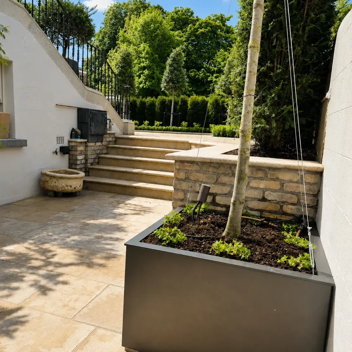Another Custom Project Completed For A Repeat Customer A Classic Planter Finished In Metallic B