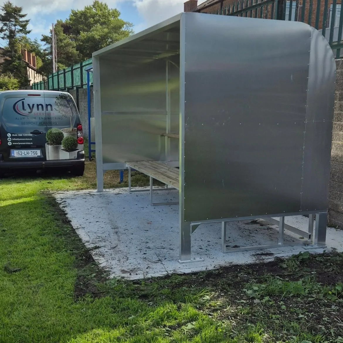 New Bespoke Aluminium Dugouts, Fabricated And Fitted At Cathal Brugha Barracks By Lynn Services. (1)