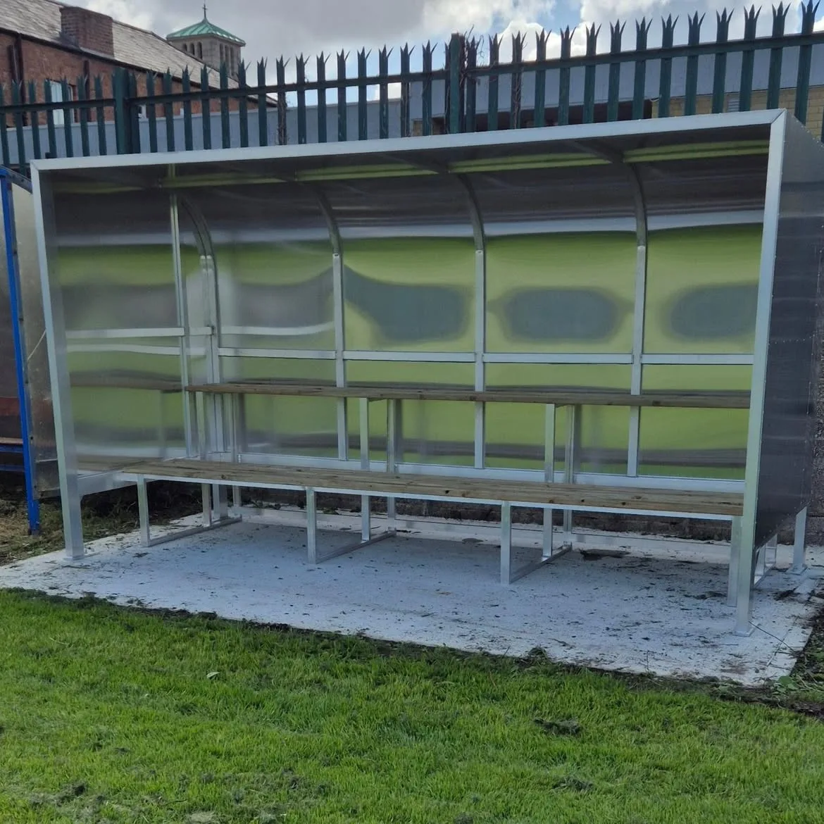 New Bespoke Aluminium Dugouts, Fabricated And Fitted At Cathal Brugha Barracks By Lynn Services.