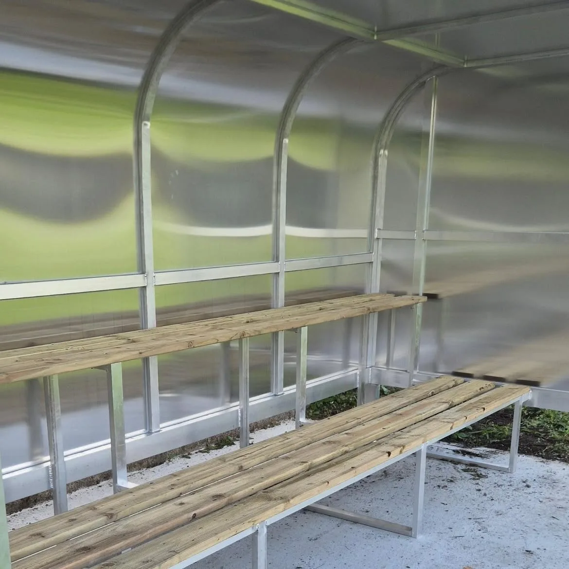 New Bespoke Aluminium Dugouts, Fabricated And Fitted At Cathal Brugha Barracks By Lynn Services. (3)